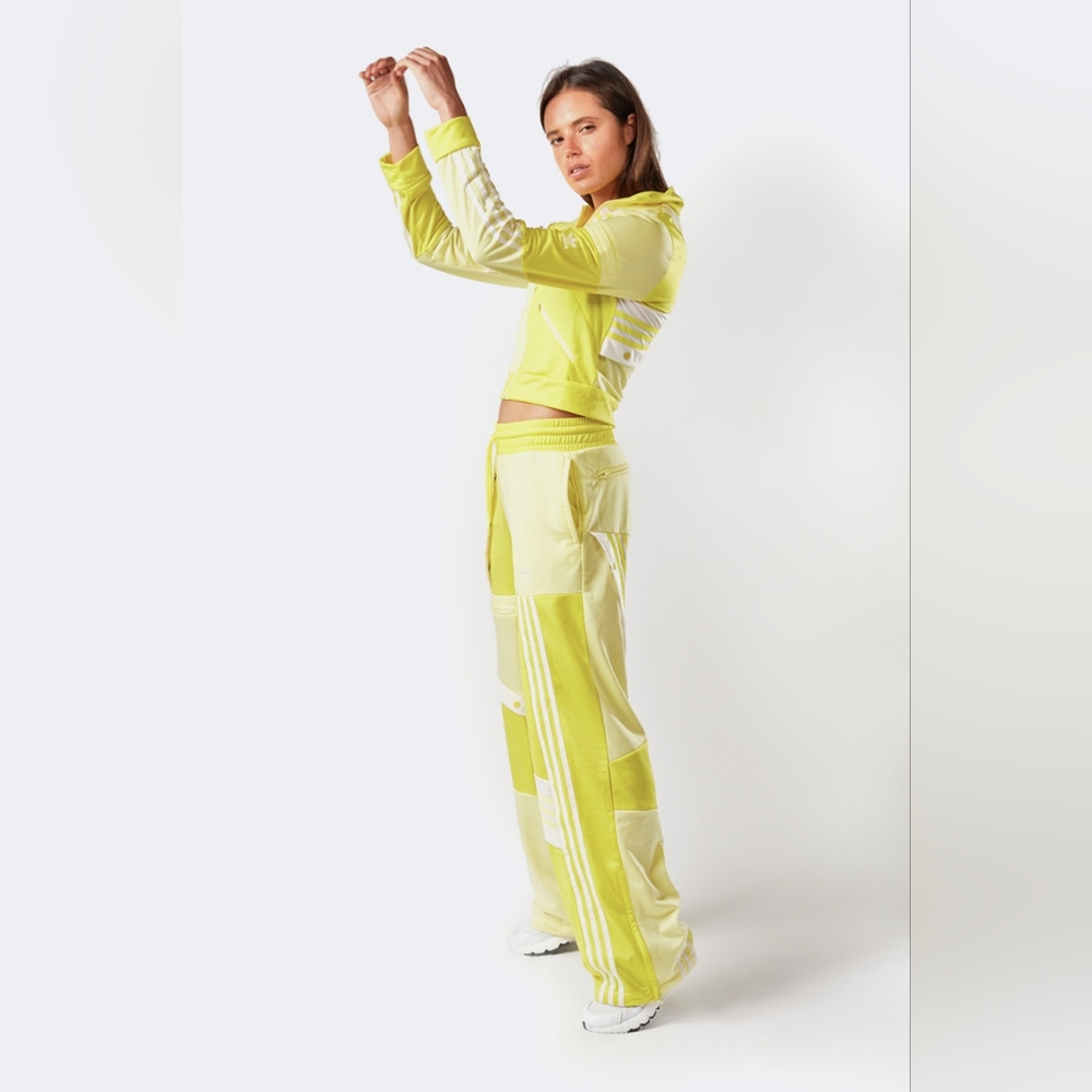 Adidas Women Originals x DANIËLLE CATHARI in Shock Yellow Tracksuit